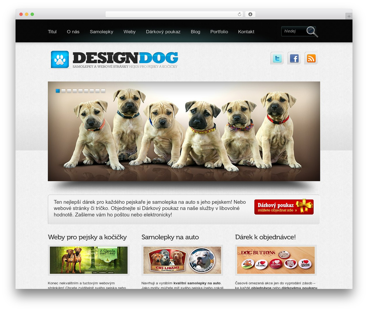 Boldy theme WordPress - designdog.cz Boldy theme WordPress - designdog.cz