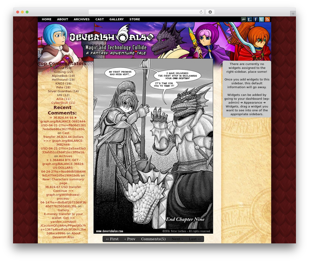 ComicPress WP theme - deverishalso.com ComicPress WP theme - deverishalso.com