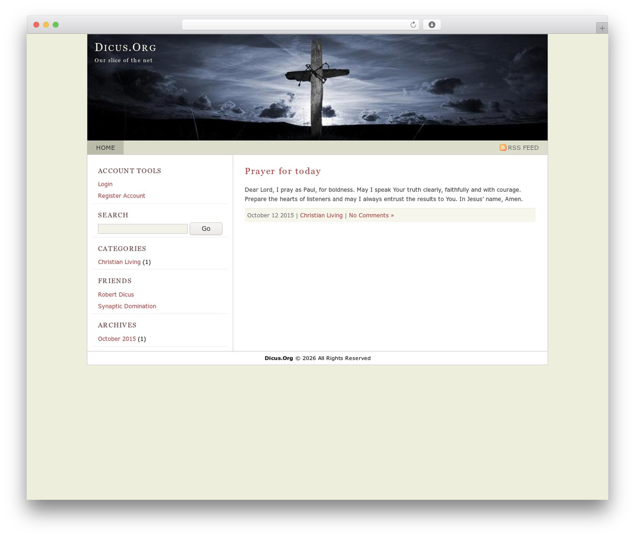 Cross Sky WordPress theme - dicus.org Cross Sky WordPress theme - dicus.org