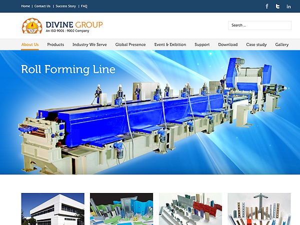 Divine Group theme WordPress