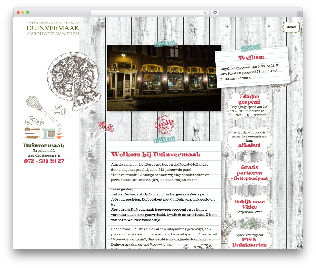 DNVK WordPress theme design - duinvermaak.nl DNVK WordPress theme design - duinvermaak.nl