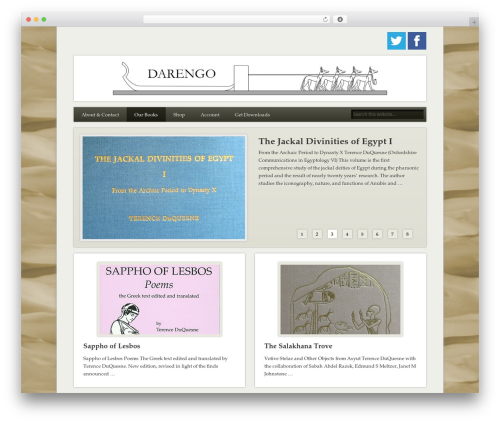 Esplanade premium WordPress theme - darengo.co.uk