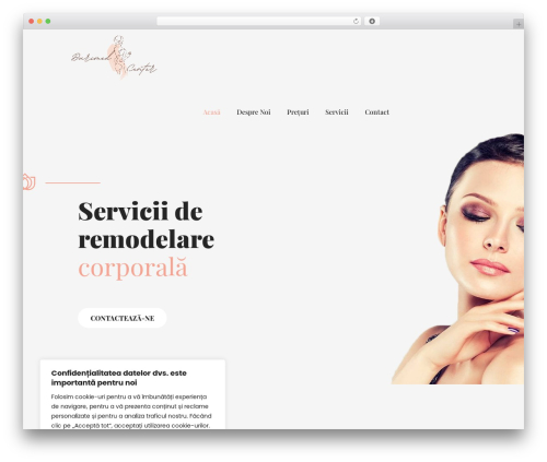 Makeover WordPress theme design - darimedcenter.ro