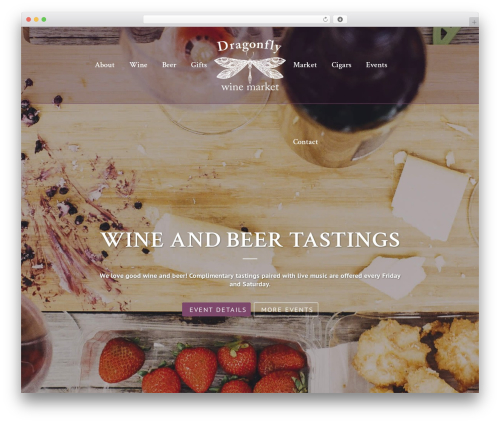 Mikado One WordPress theme - dragonflywinemarket.com