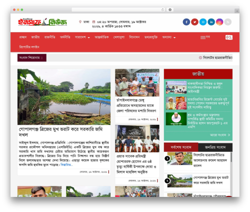 NewsPaperPro WordPress theme - dailyinsafnews.com