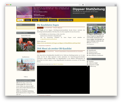 Prosumer WordPress theme - dippolds.info
