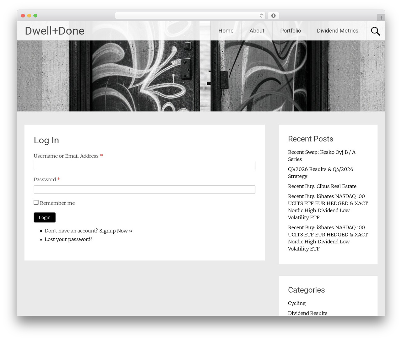 Radiate theme WordPress free - dwelldone.fi