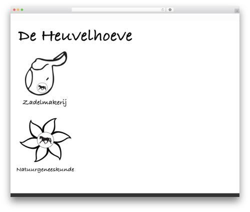 Cyberchimpsoptions WordPress plugin - de-heuvelhoeve.nl