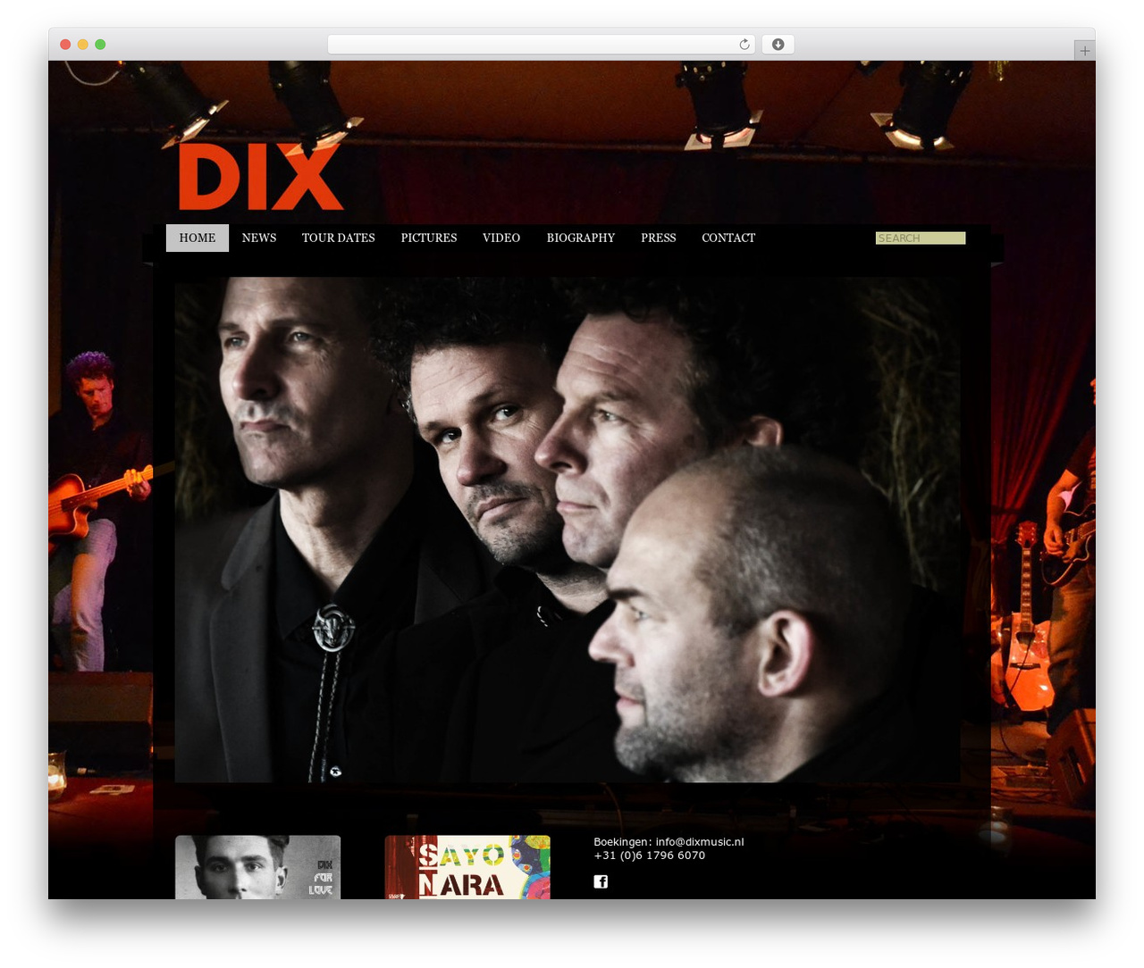 RichWP FrameWork WordPress theme - dixmusic.nl