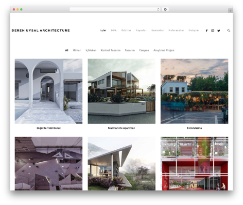 Skylab WordPress theme - derenuysal.com
