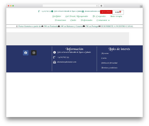Hide price add to cart button WordPress plugin - aloenatur.com