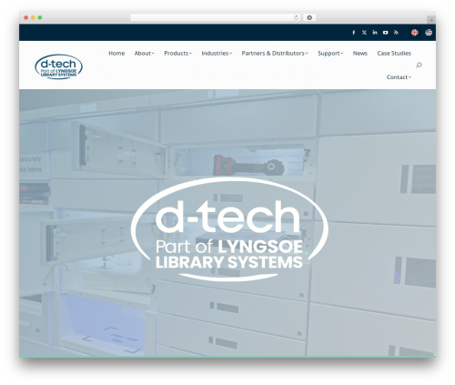 The7 theme WordPress - d-techinternational.com