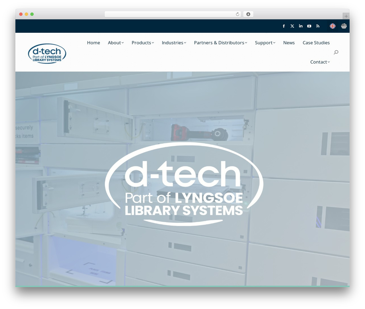 The7 theme WordPress - d-techinternational.com