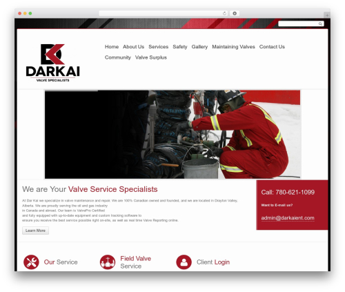 Theme WordPress InnoCompany - darkaient.com