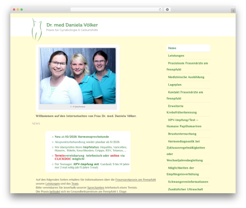 Theme WordPress Meta-Morphosis - drvoelker.de