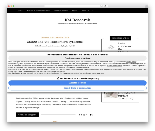 WordPress theme Writee - nishikigoinvestment.com WordPress theme Writee - nishikigoinvestment.com