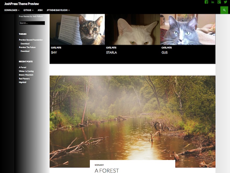 WordPress theme Conte de Fee WordPress theme Conte de Fee