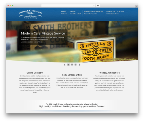 WordPress theme Dr. Khanchalian - drmikedentistry.com WordPress theme Dr. Khanchalian - drmikedentistry.com