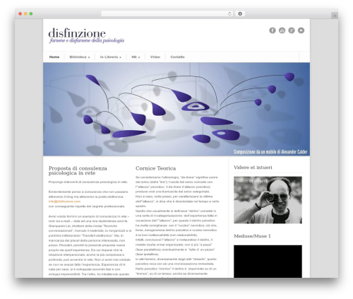 WordPress theme Modernize - disfinzione.com