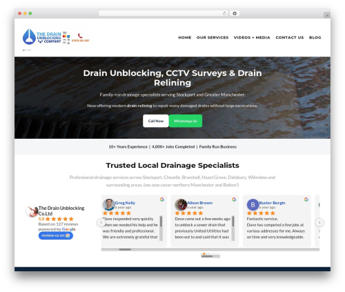 Cs framework WordPress plugin - thedrainunblockingcompany.com