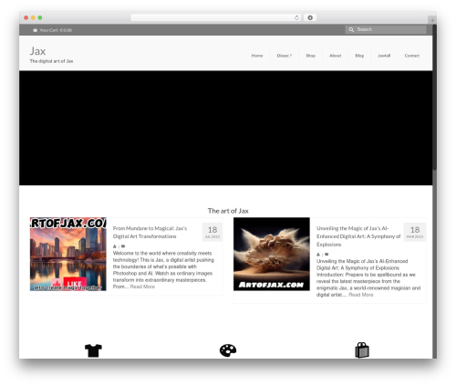 Cyclone slider pro WordPress plugin - digitalartofjax.com