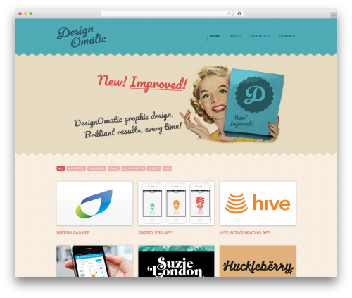 WordPress website theme DesignOmatic - designomatic.co.uk