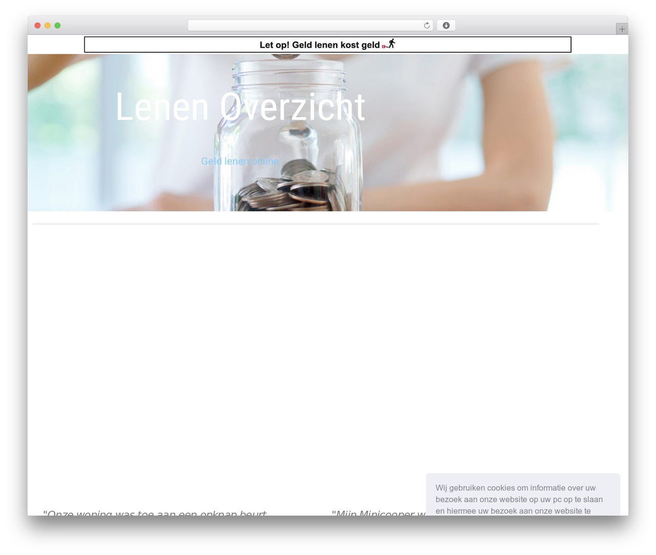 WP Bootstrap 4 WordPress theme - lenenoverzicht.com
