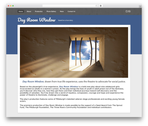 Advocate theme WordPress - dayroomwindow.com