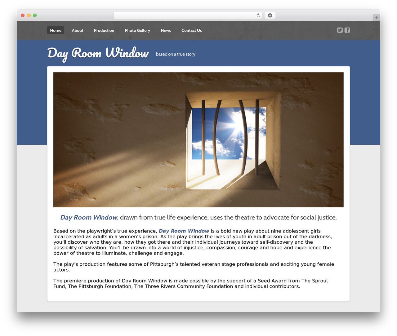 Advocate theme WordPress - dayroomwindow.com