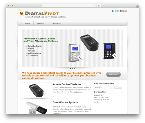 Contract Theme WP theme - digital-pivot.com