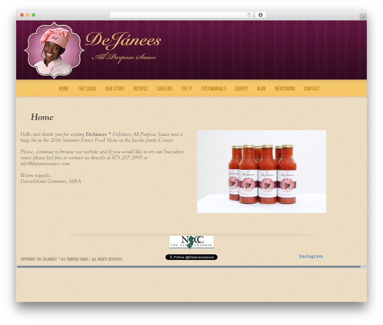 Default top WordPress theme - dejaneessauce.com Default top WordPress theme - dejaneessauce.com