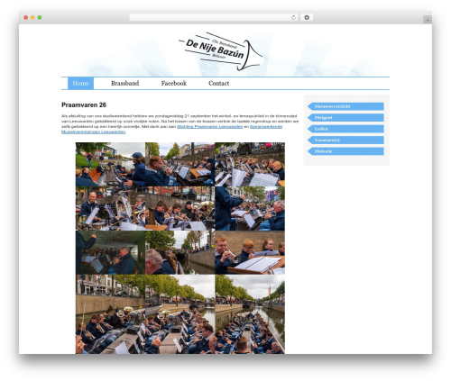 Audio WordPress plugin - denijebazun.nl