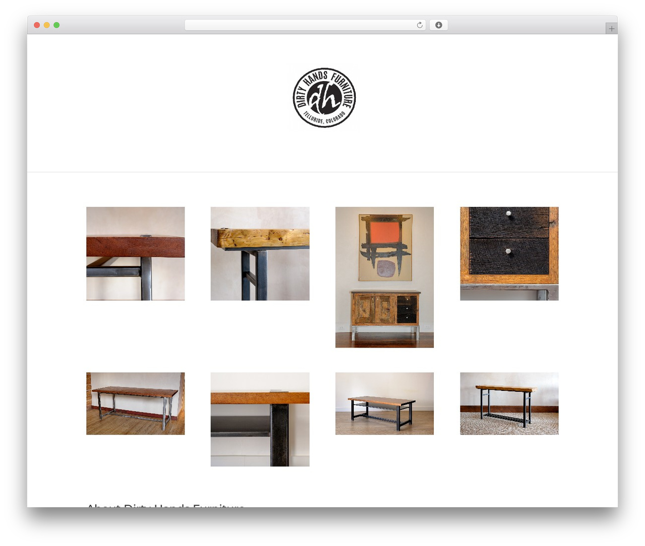 Dirty Hands theme WordPress - dirtyhandsfurniture.com Dirty Hands theme WordPress - dirtyhandsfurniture.com