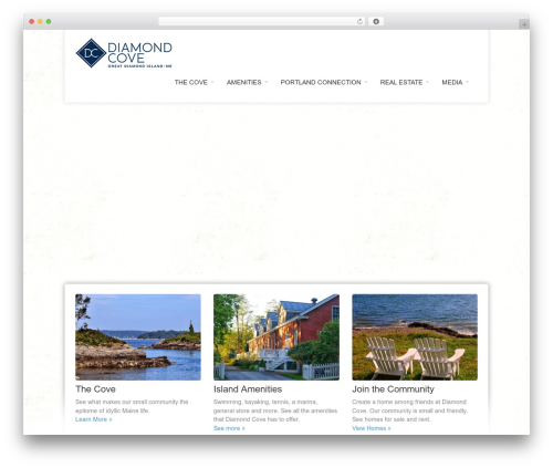 Hedge WordPress theme - diamondcove.com