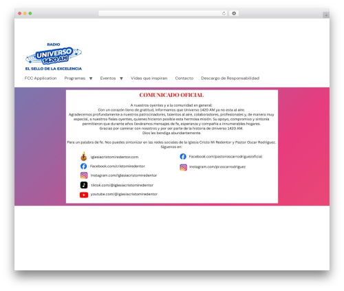 Erplayer WordPress plugin - universo1420.com