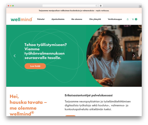 Höyrymoottori WordPress theme design - wellmind.fi