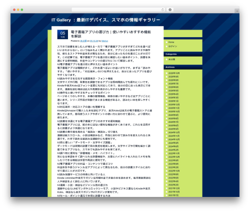 Nightly wallpapers WordPress theme - dsc-1.com