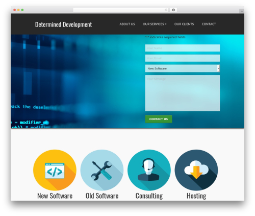 PerSempre WordPress theme design - determineddevelopment.com