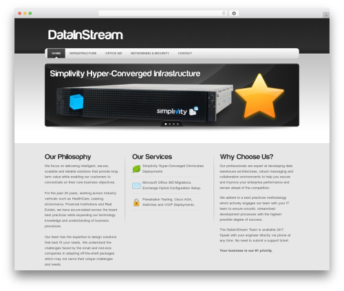 Phenomenon theme WordPress - datainstream.com
