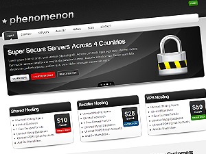 Theme WordPress Phenomenon by Paz Aricha