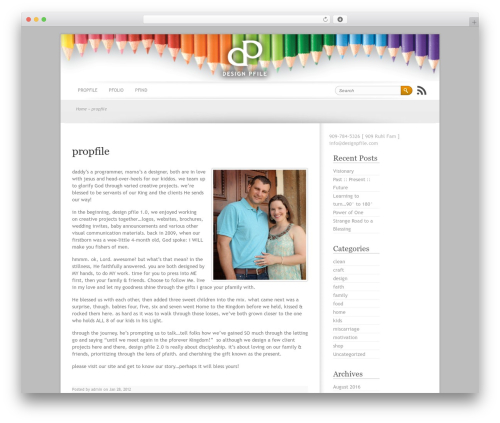 Theme WordPress Brightpage - designpfile.com Theme WordPress Brightpage - designpfile.com