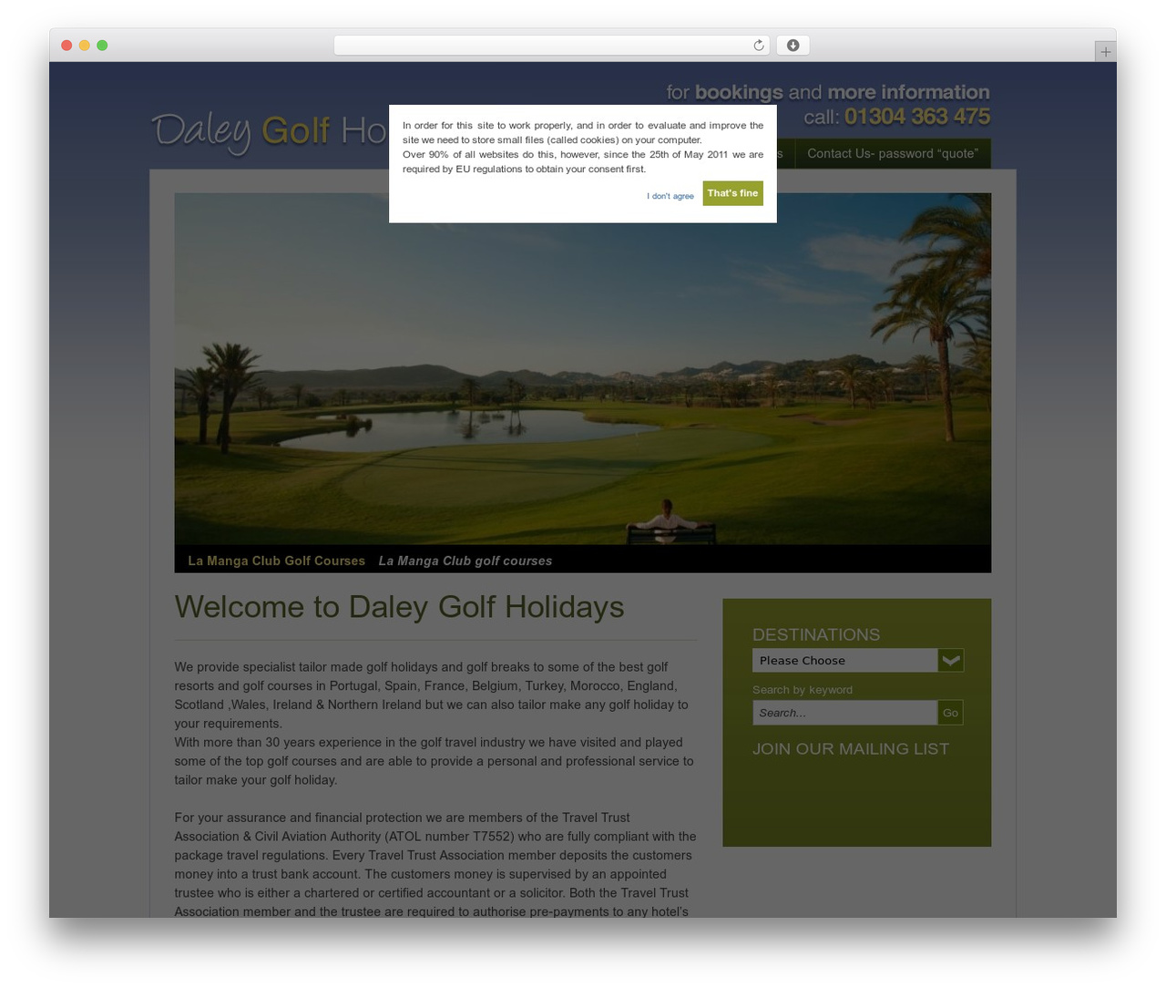 Thesis WP theme - daleygolfholidays.co.uk