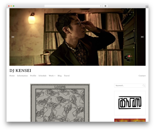 TOZ Responsive Framework WP theme - djkensei.com