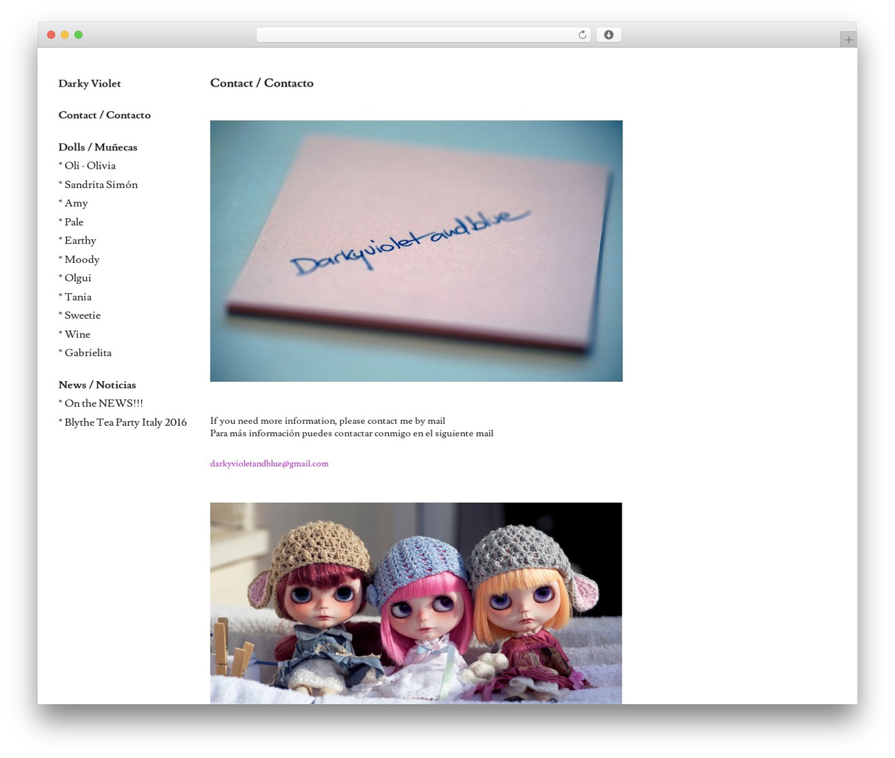 WordPress theme Expositio - darkyviolet.com