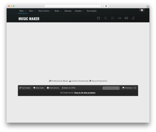 Simple Aweber Optin Widget (aweber-optin-widget) free WordPress plugin - demo.musicmakertheme.com