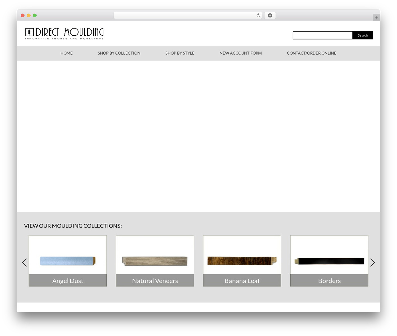 WordPress theme WPDanceClaraTheme - direct-moulding.com