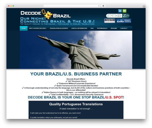WP theme DecodeBrazil - decodebrazil.com