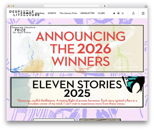 WP theme Atelier - desperateliterature.com