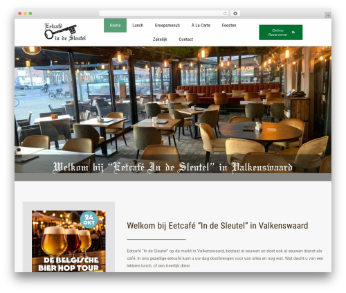 Avada WordPress theme - eetcafedesleutel.nl