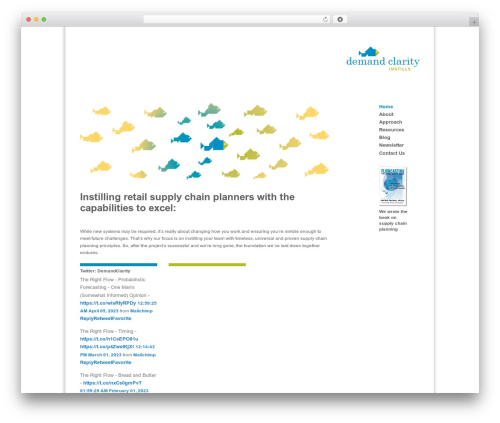 Best WordPress theme Demand - demandclarity.com